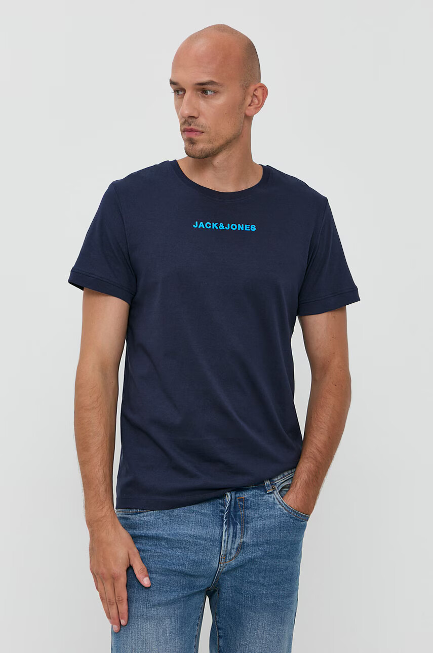 Jack & Jones Памучна тениска - Pepit.bg