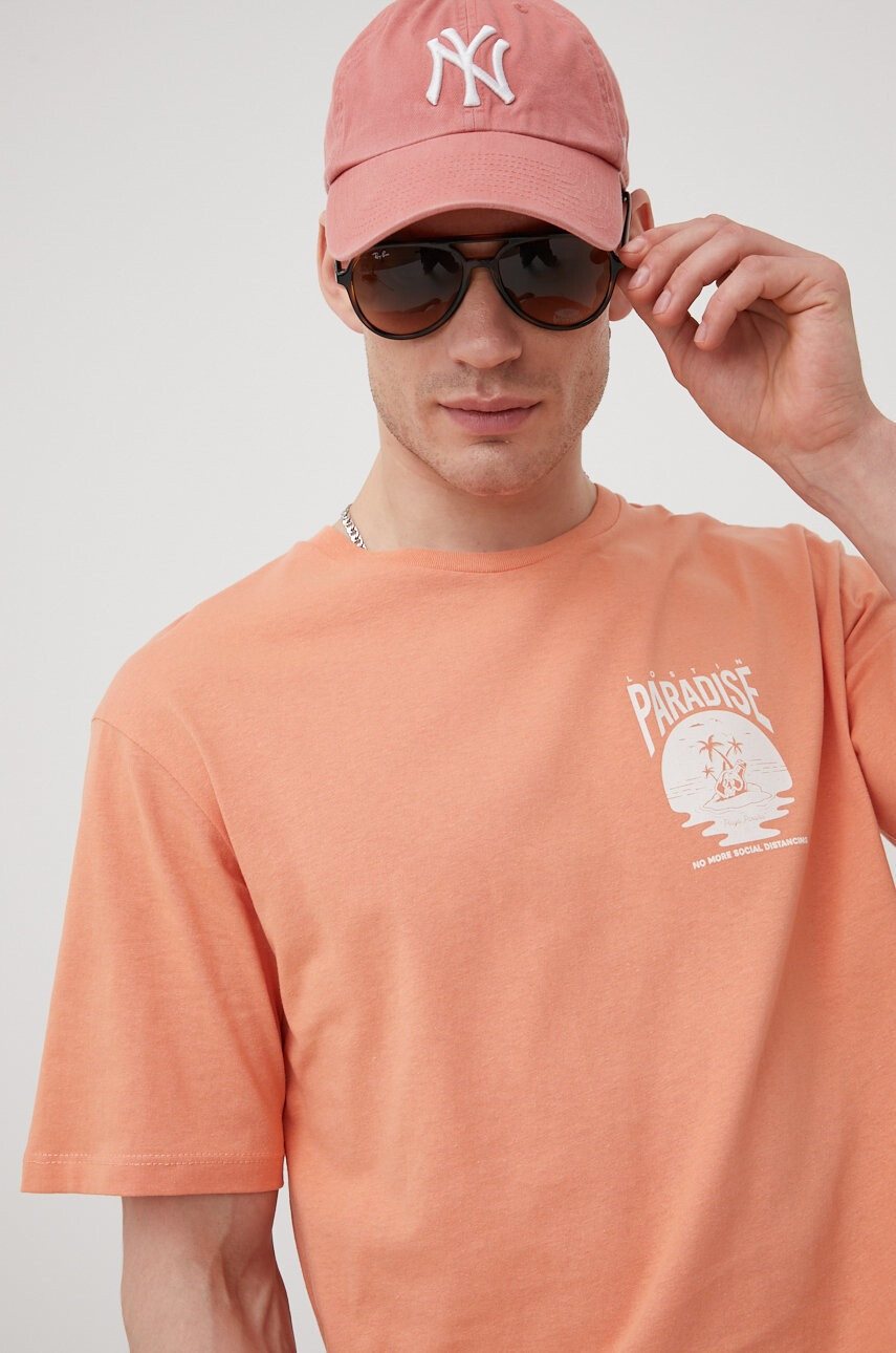 Jack & Jones Памучна тениска - Pepit.bg