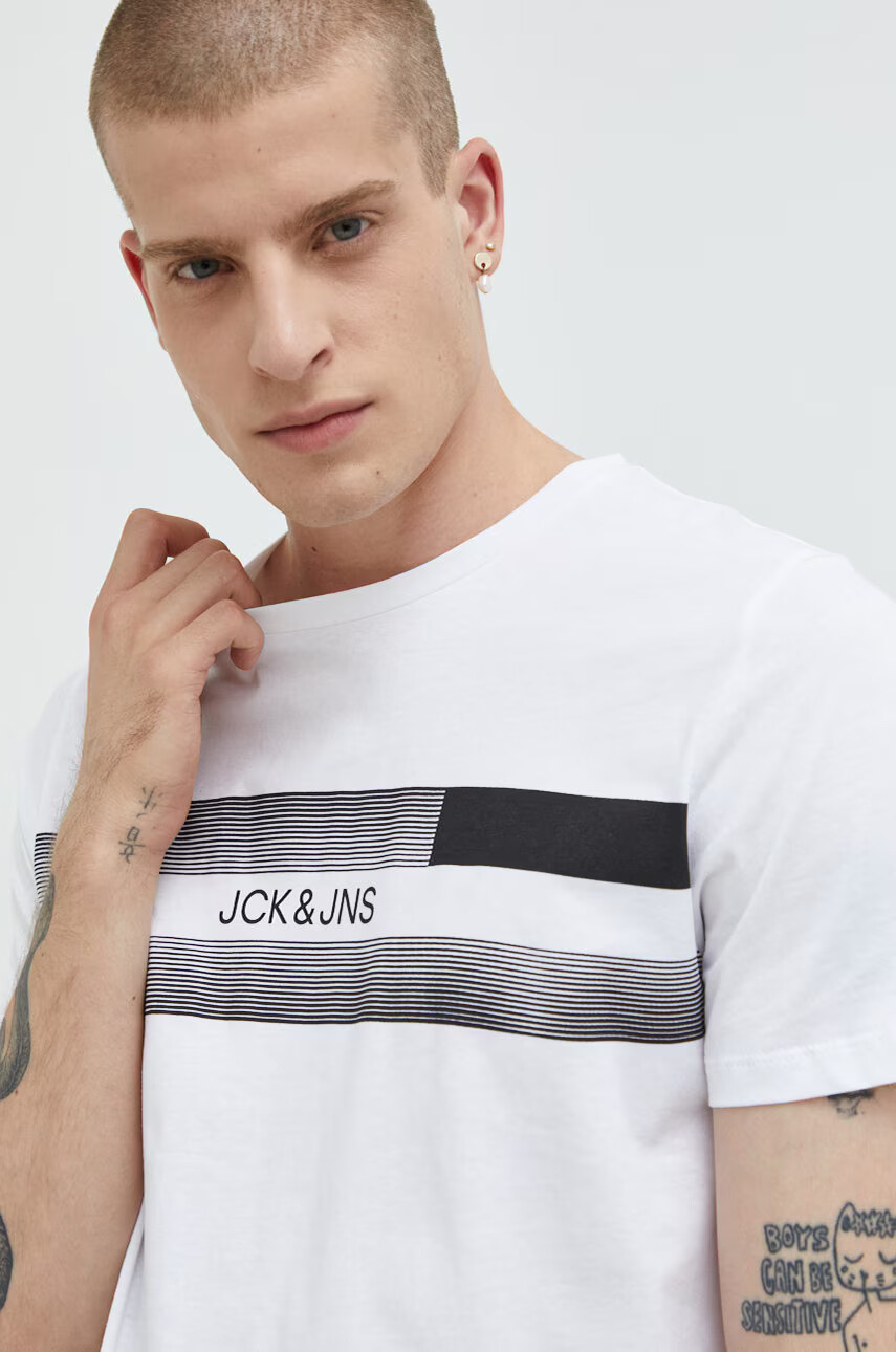 Jack & Jones Памучна тениска - Pepit.bg