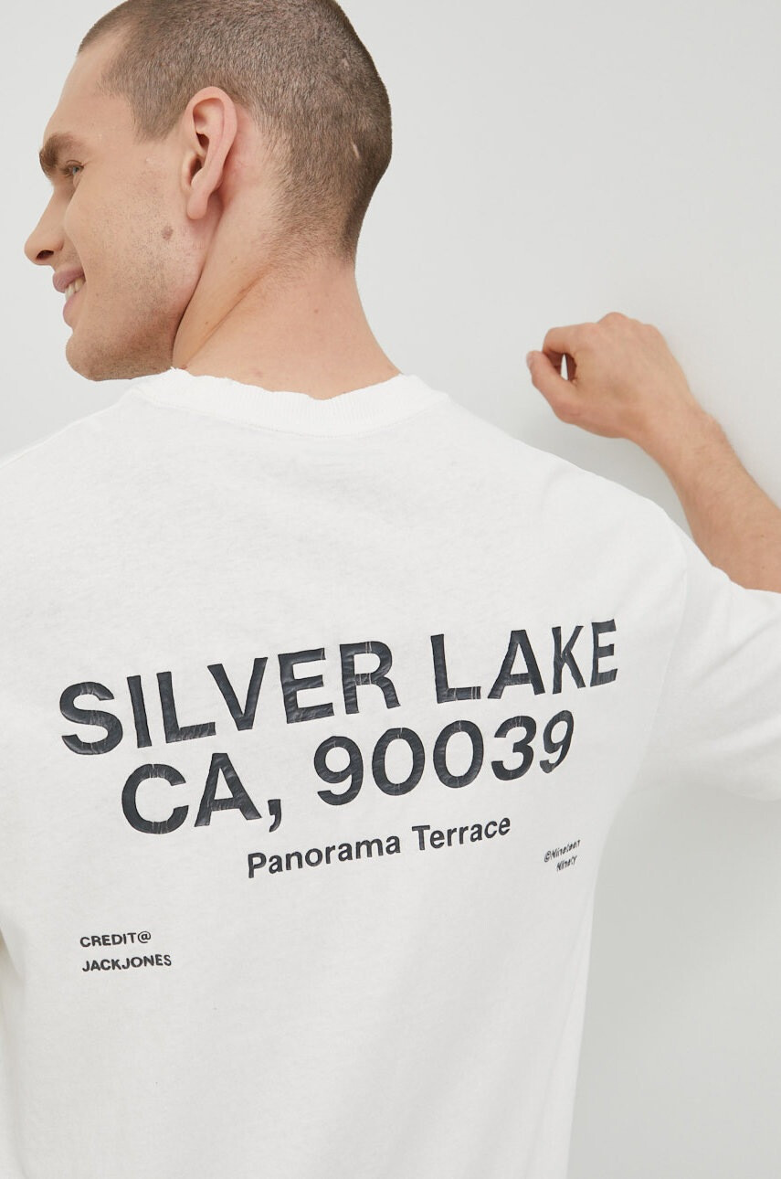 Jack & Jones Памучна тениска - Pepit.bg