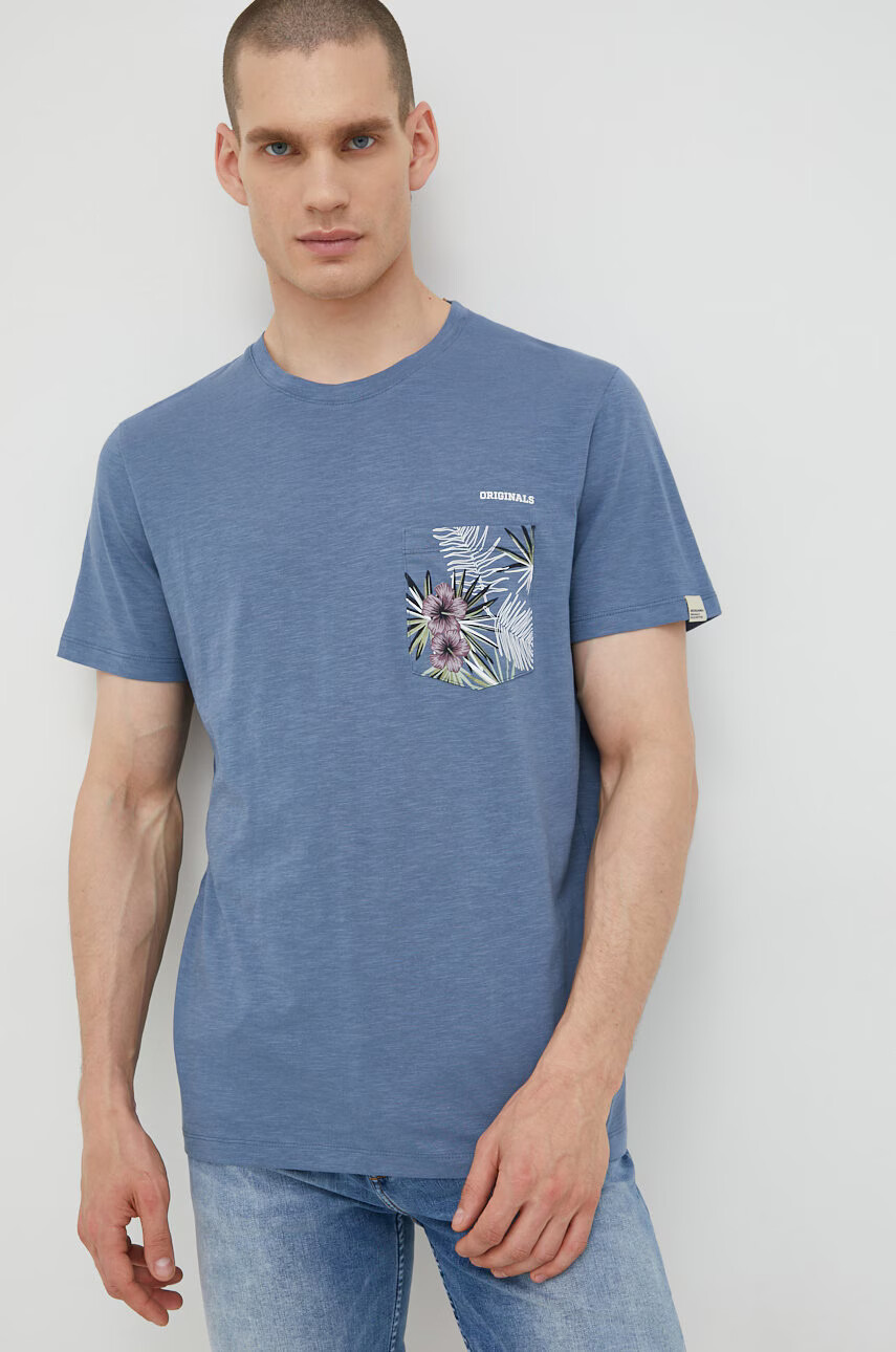 Jack & Jones Памучна тениска - Pepit.bg