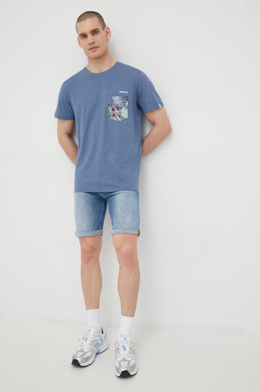Jack & Jones Памучна тениска - Pepit.bg
