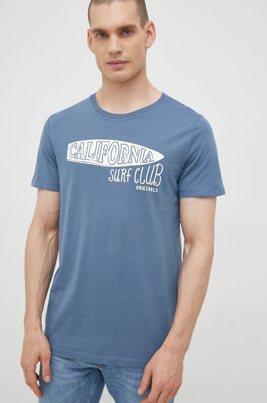Jack & Jones Памучна тениска - Pepit.bg