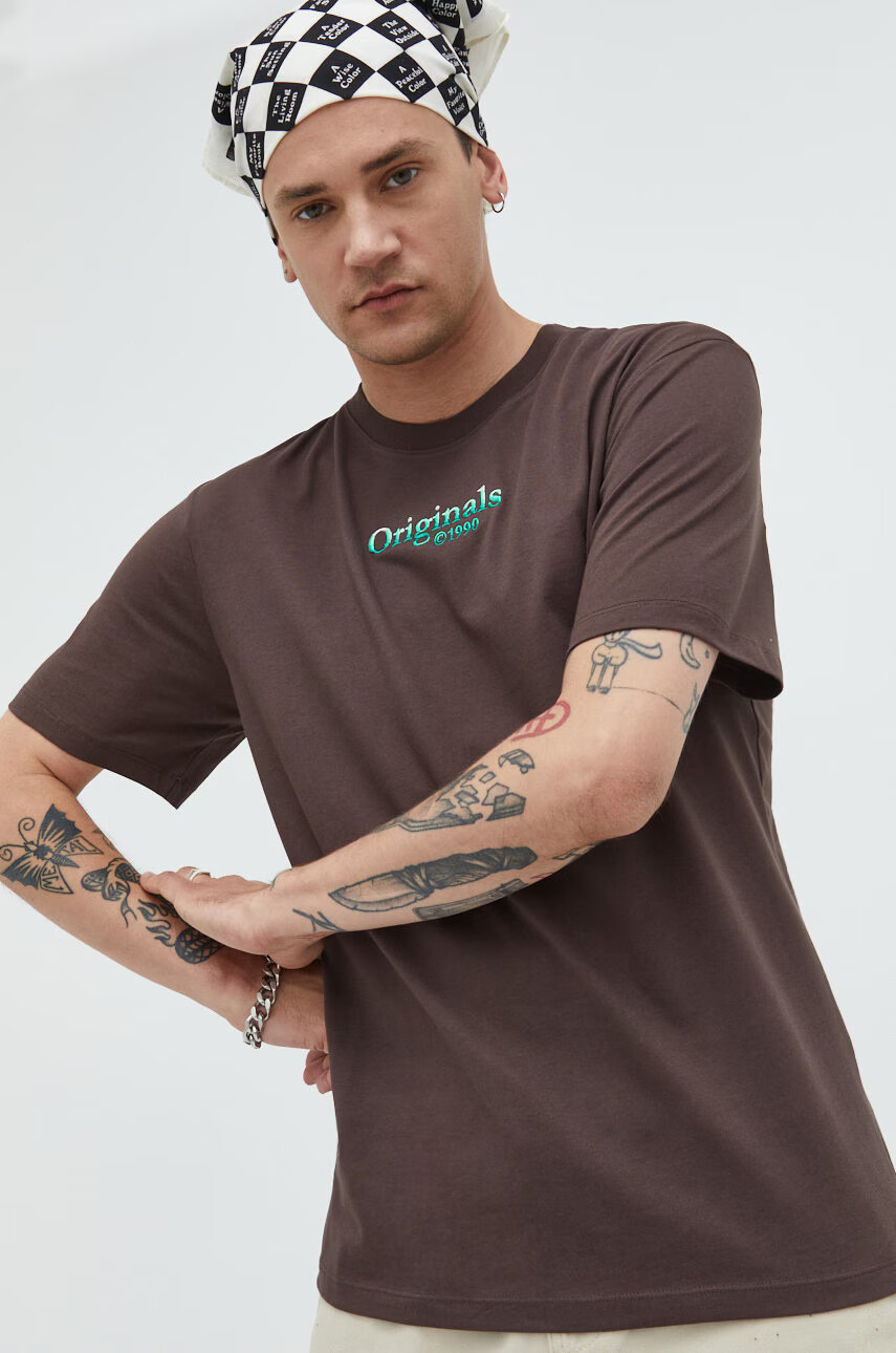 Jack & Jones Памучна тениска - Pepit.bg