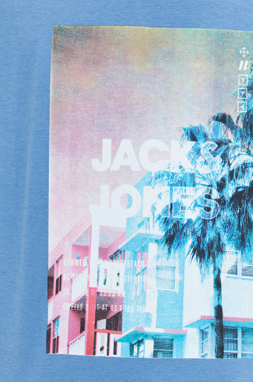 Jack & Jones Памучна тениска - Pepit.bg