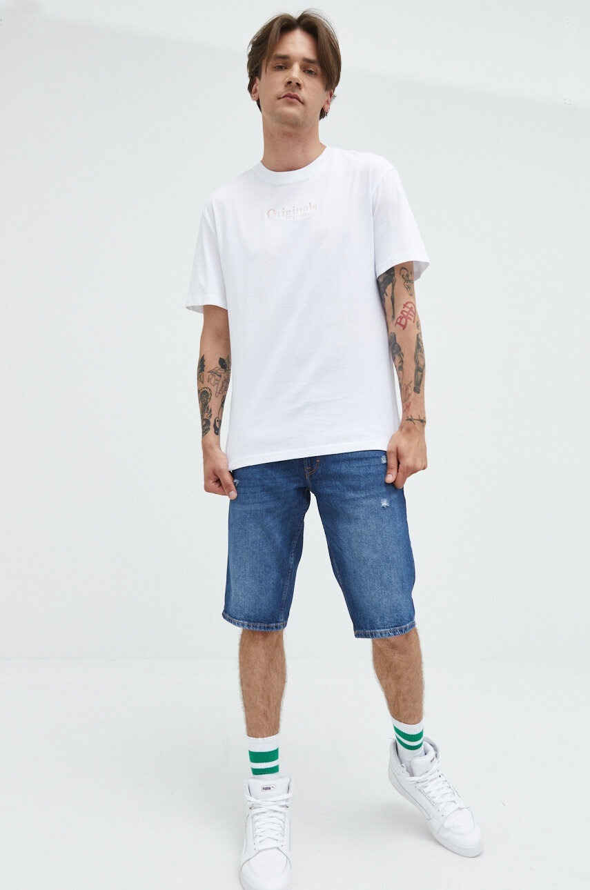 Jack & Jones Памучна тениска - Pepit.bg