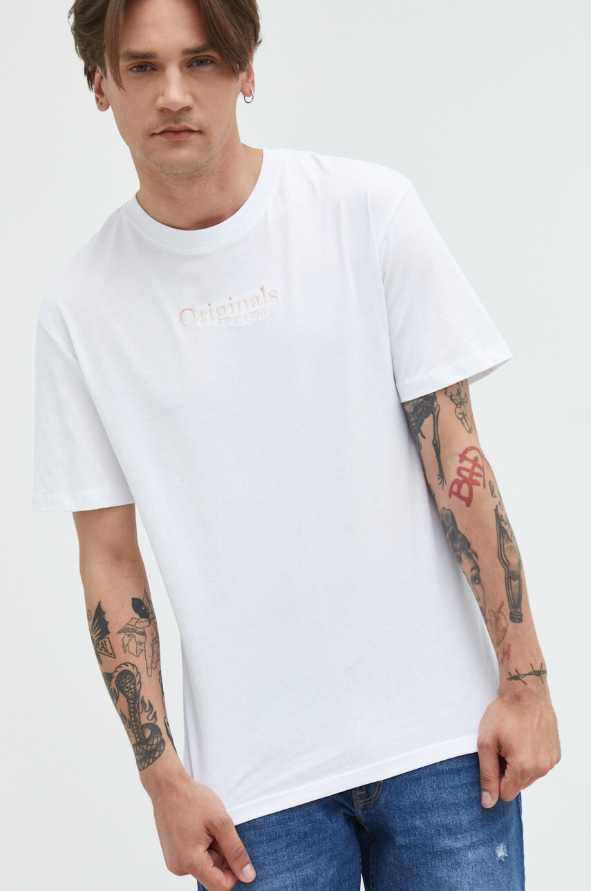 Jack & Jones Памучна тениска - Pepit.bg