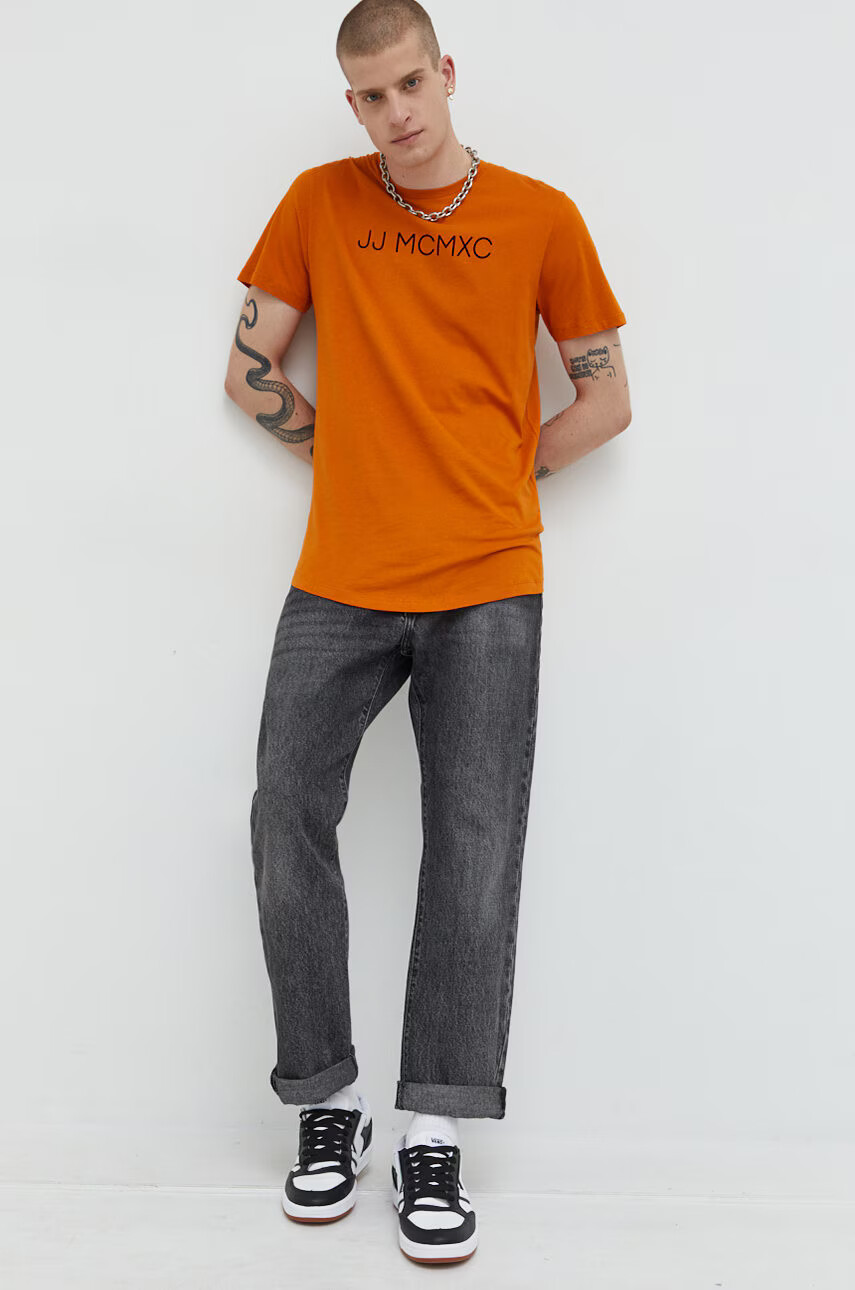 Jack & Jones Памучна тениска - Pepit.bg
