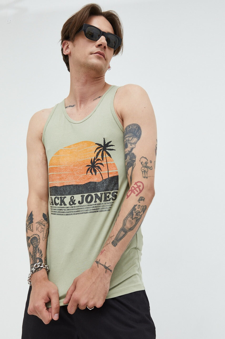 Jack & Jones Памучна тениска - Pepit.bg