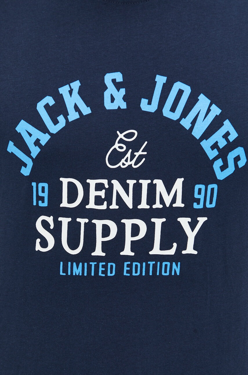 Jack & Jones Памучна тениска - Pepit.bg