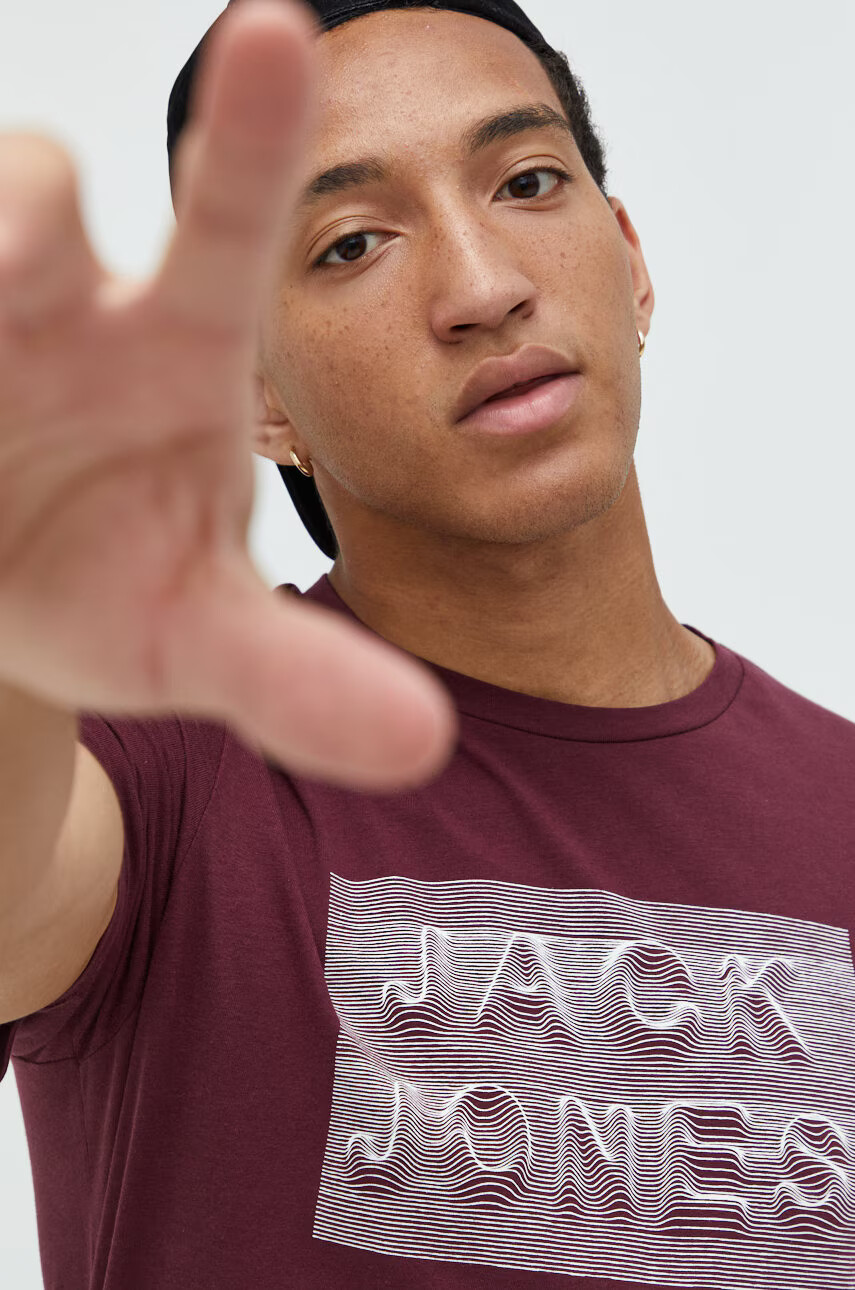 Jack & Jones Памучна тениска - Pepit.bg