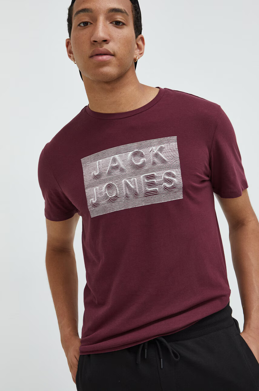 Jack & Jones Памучна тениска - Pepit.bg