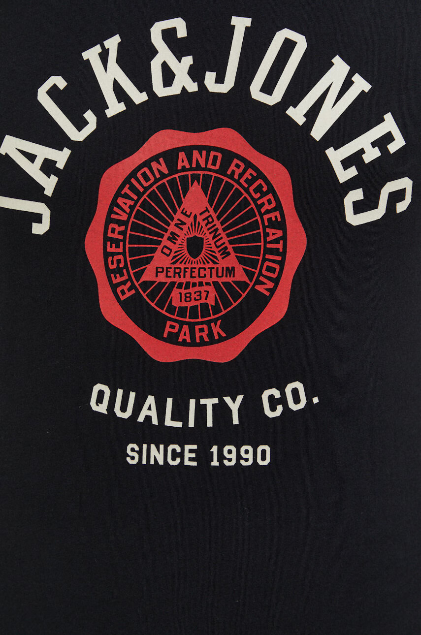 Jack & Jones Памучна тениска - Pepit.bg