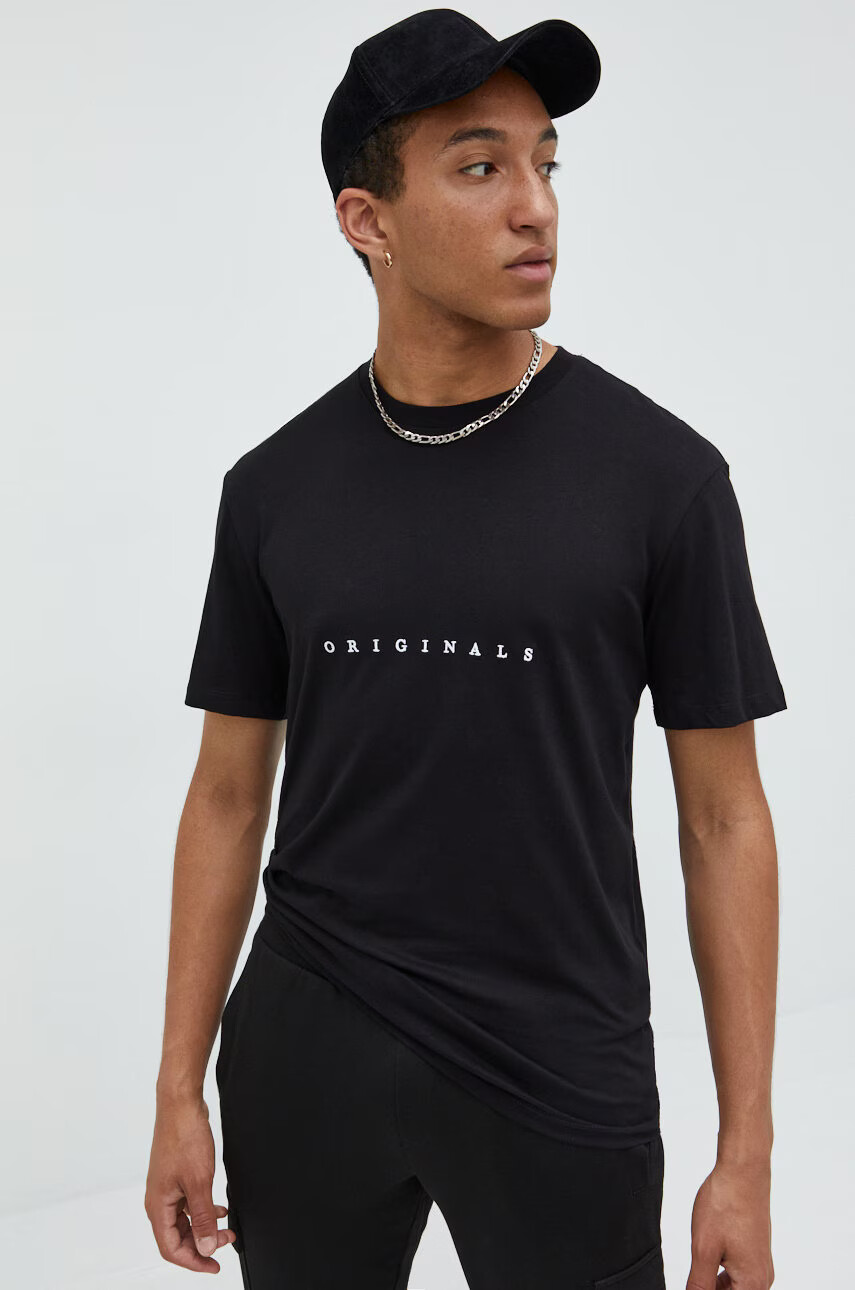 Jack & Jones Памучна тениска - Pepit.bg