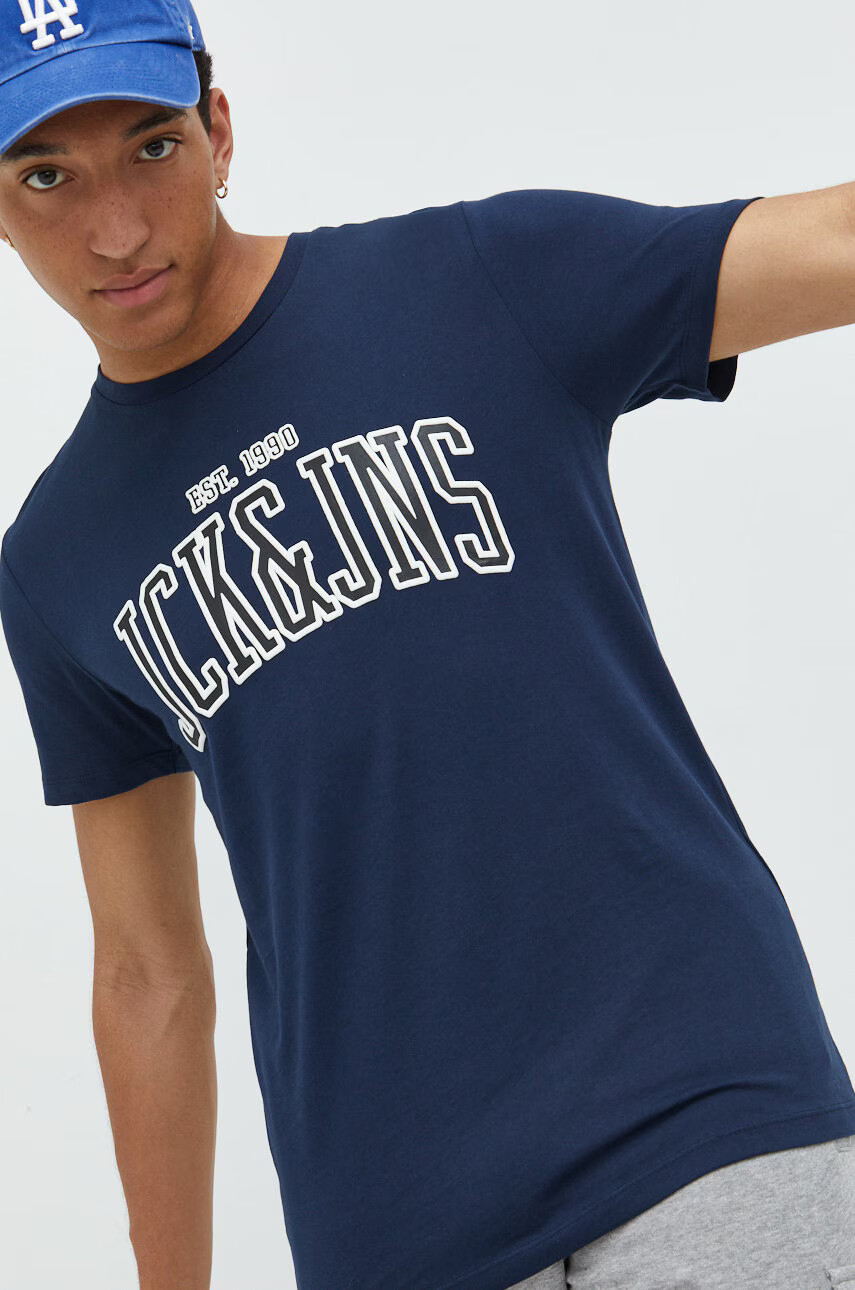 Jack & Jones Памучна тениска - Pepit.bg
