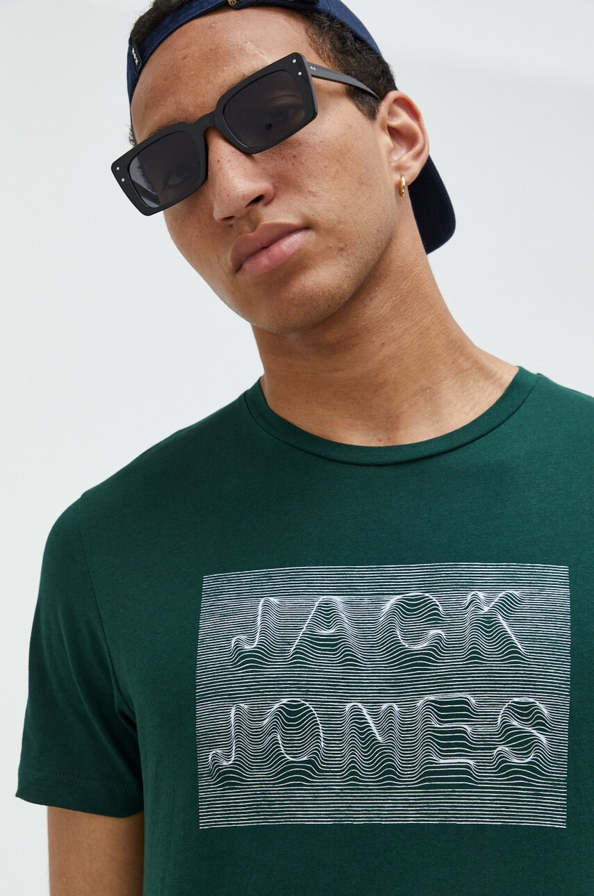 Jack & Jones Памучна тениска - Pepit.bg