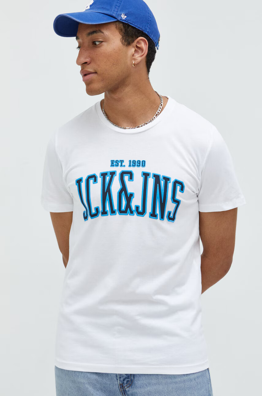 Jack & Jones Памучна тениска - Pepit.bg