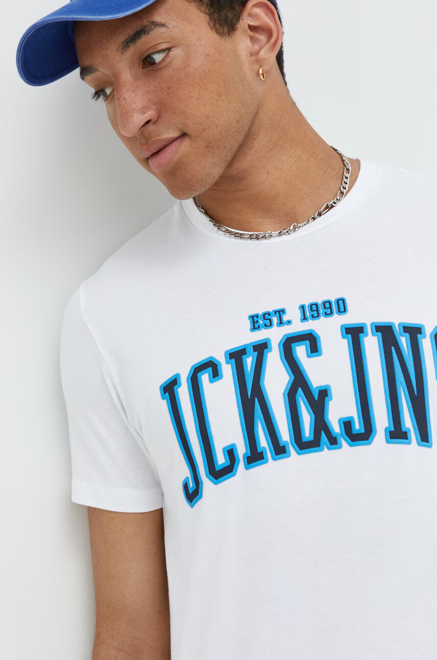 Jack & Jones Памучна тениска - Pepit.bg