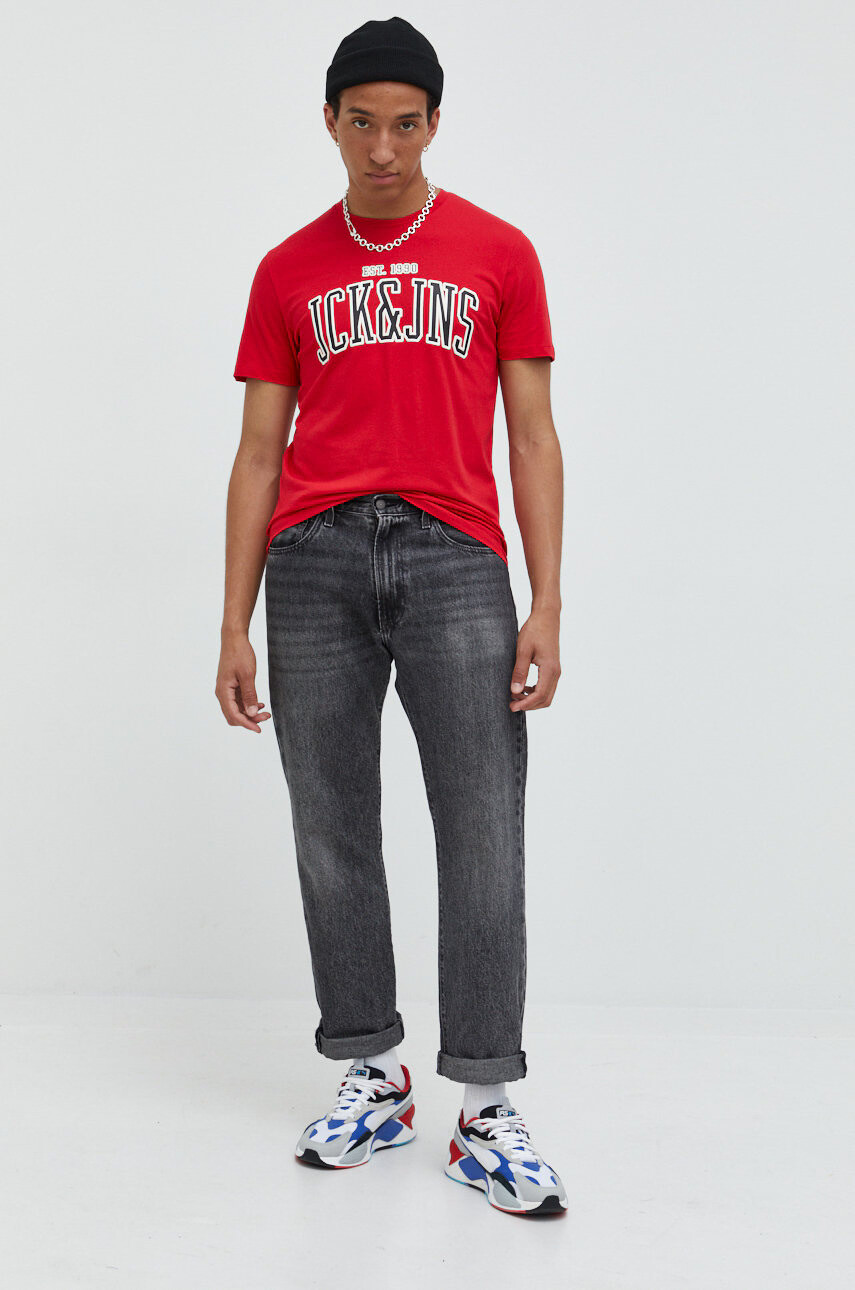 Jack & Jones Памучна тениска - Pepit.bg