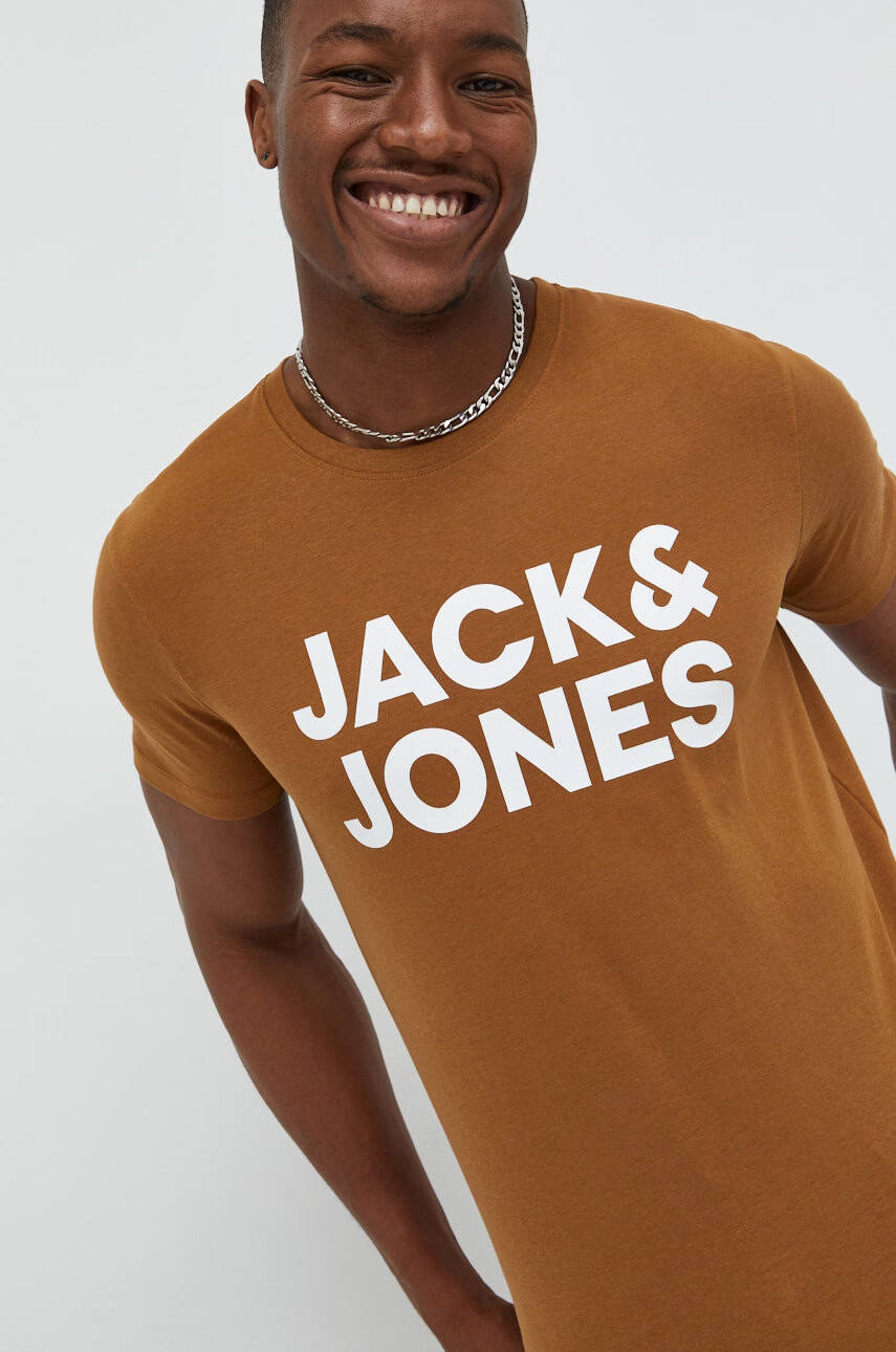 Jack & Jones Памучна тениска - Pepit.bg