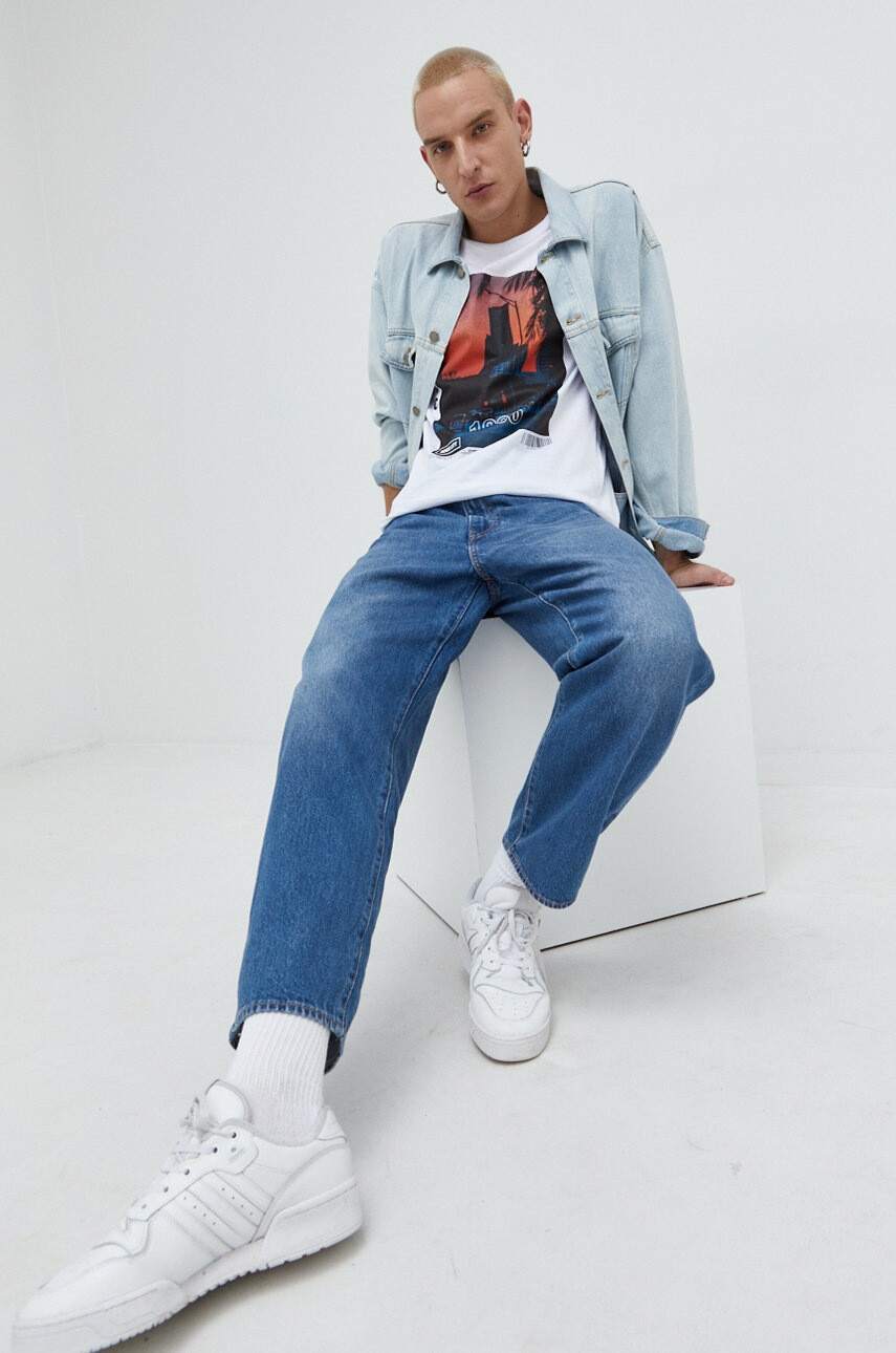 Jack & Jones Памучна тениска - Pepit.bg