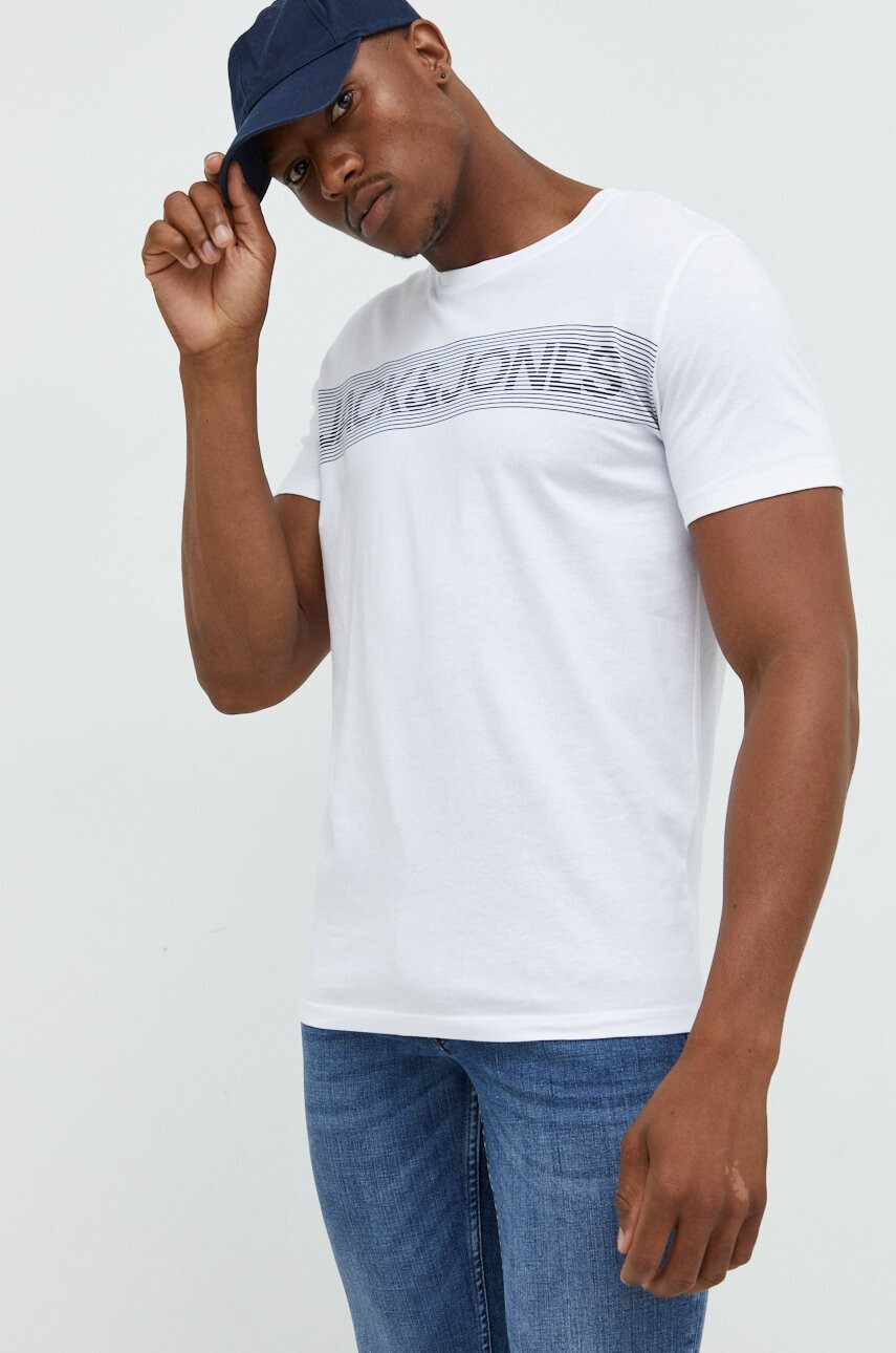Jack & Jones Памучна тениска - Pepit.bg
