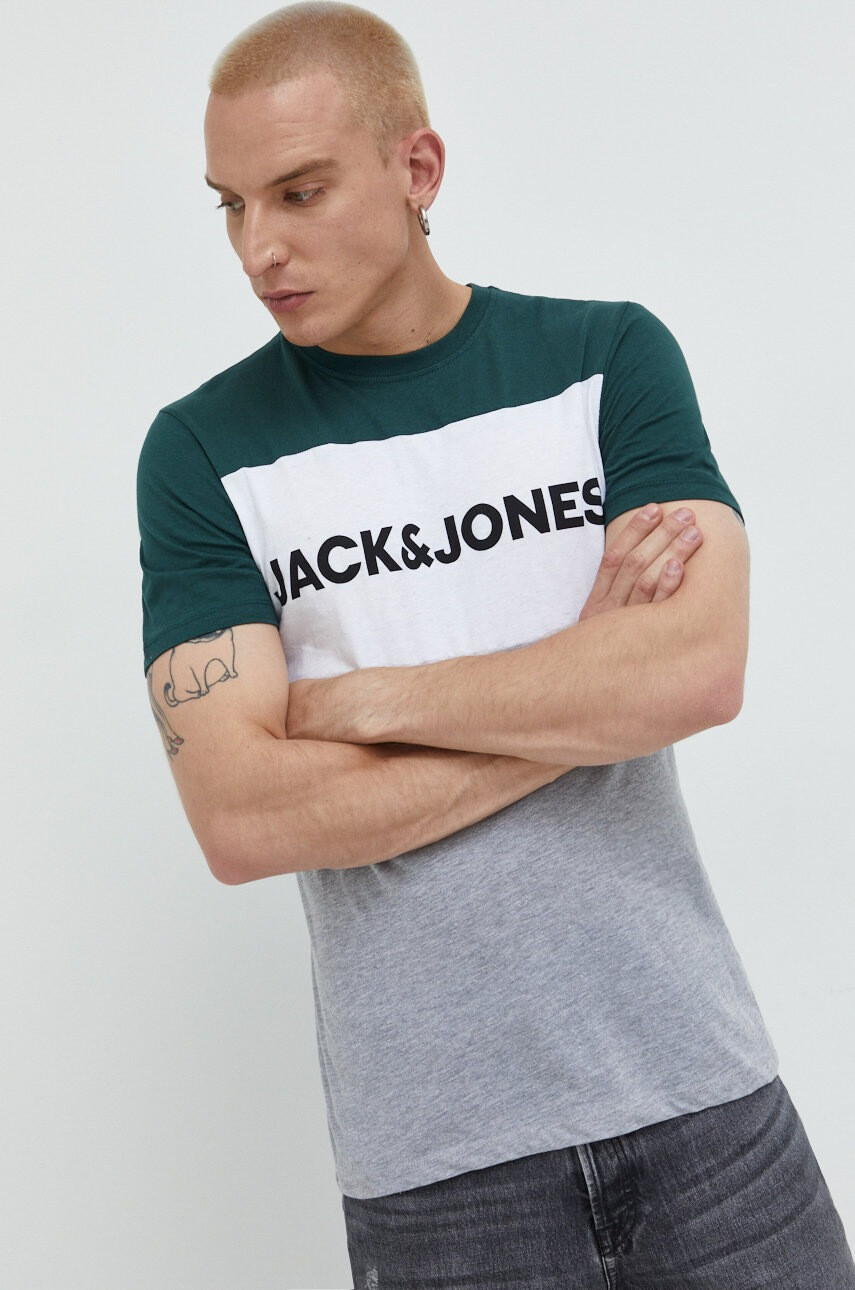 Jack & Jones Памучна тениска - Pepit.bg