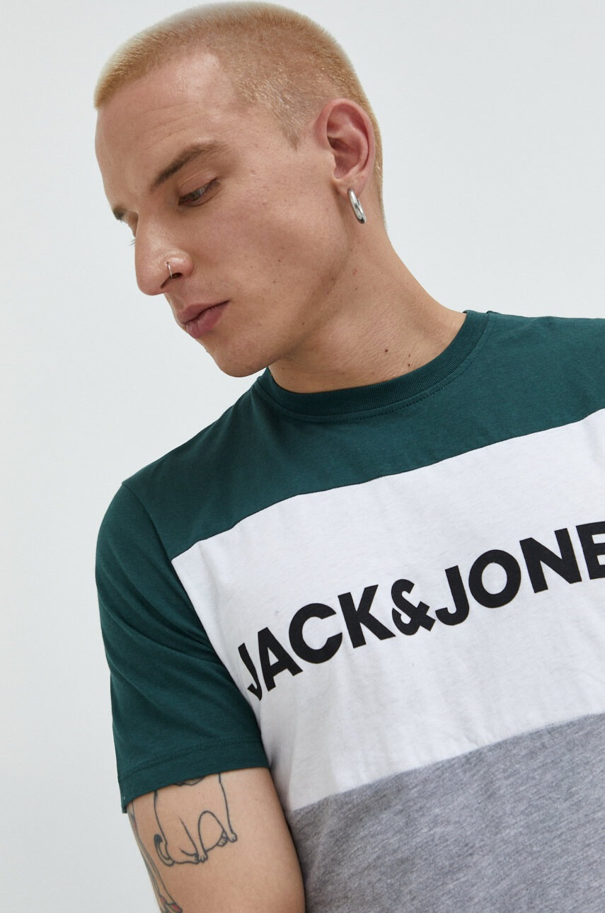 Jack & Jones Памучна тениска - Pepit.bg