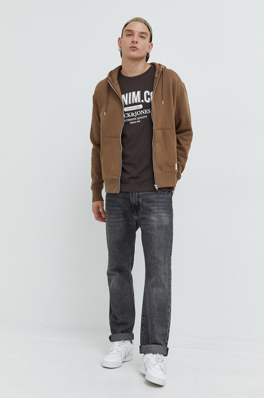 Jack & Jones Памучна тениска - Pepit.bg
