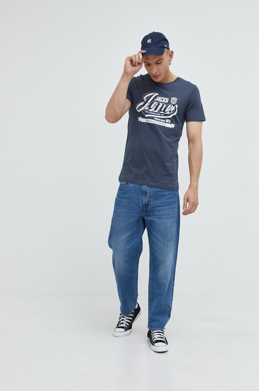 Jack & Jones Памучна тениска - Pepit.bg