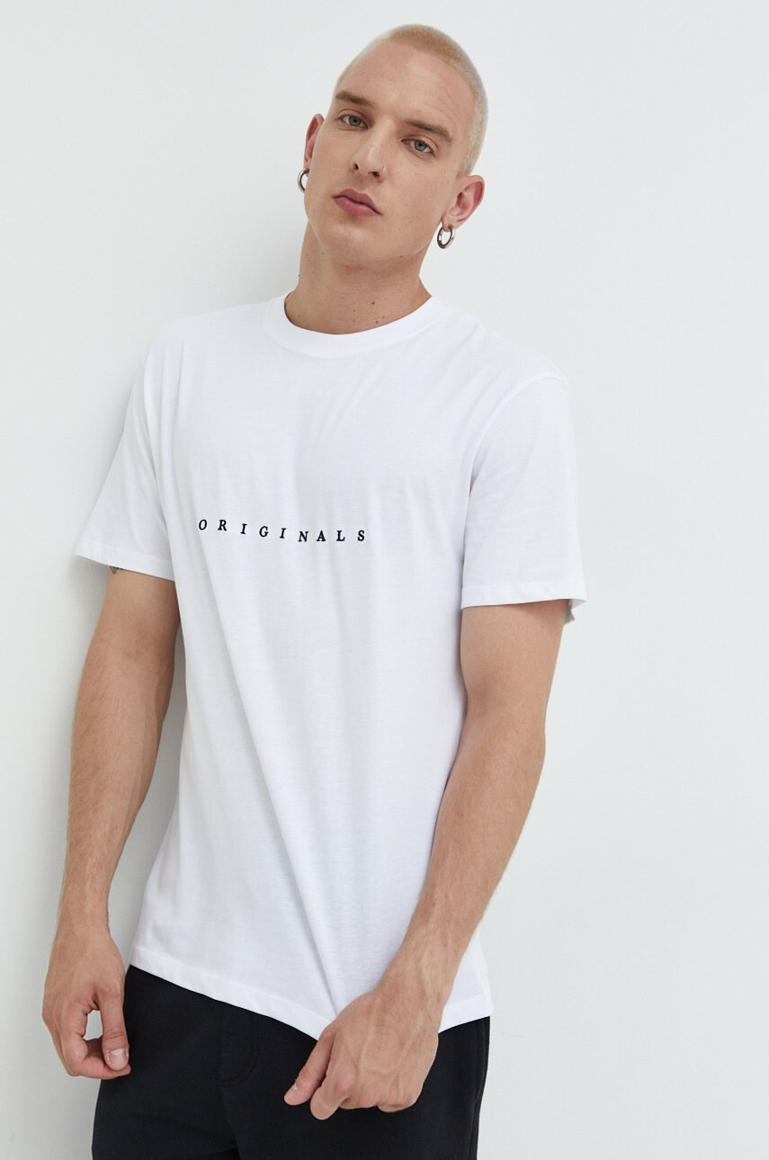 Jack & Jones Памучна тениска - Pepit.bg