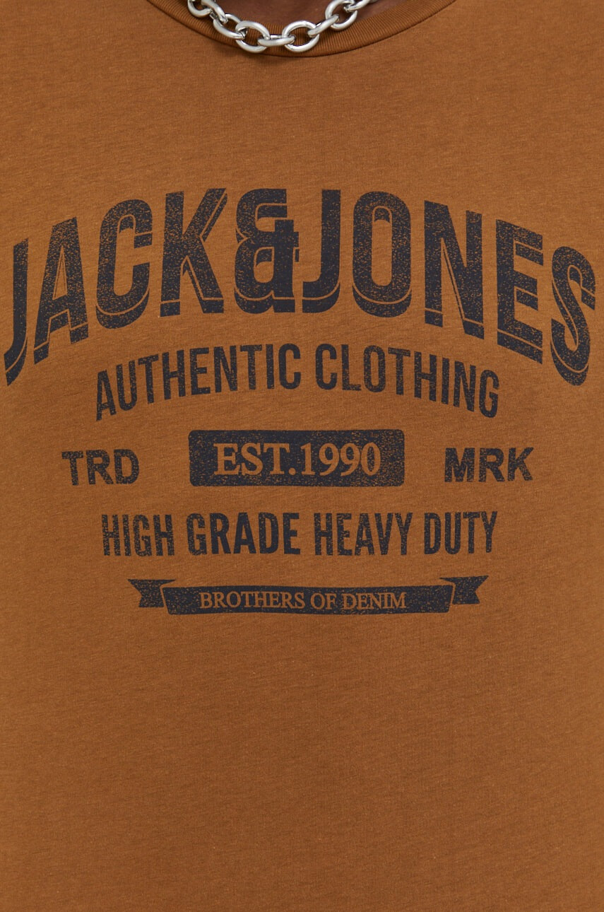 Jack & Jones Памучна тениска - Pepit.bg
