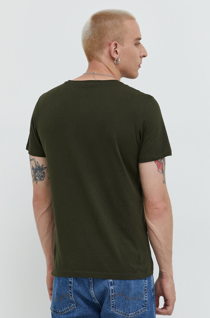 Jack & Jones Памучна тениска - Pepit.bg