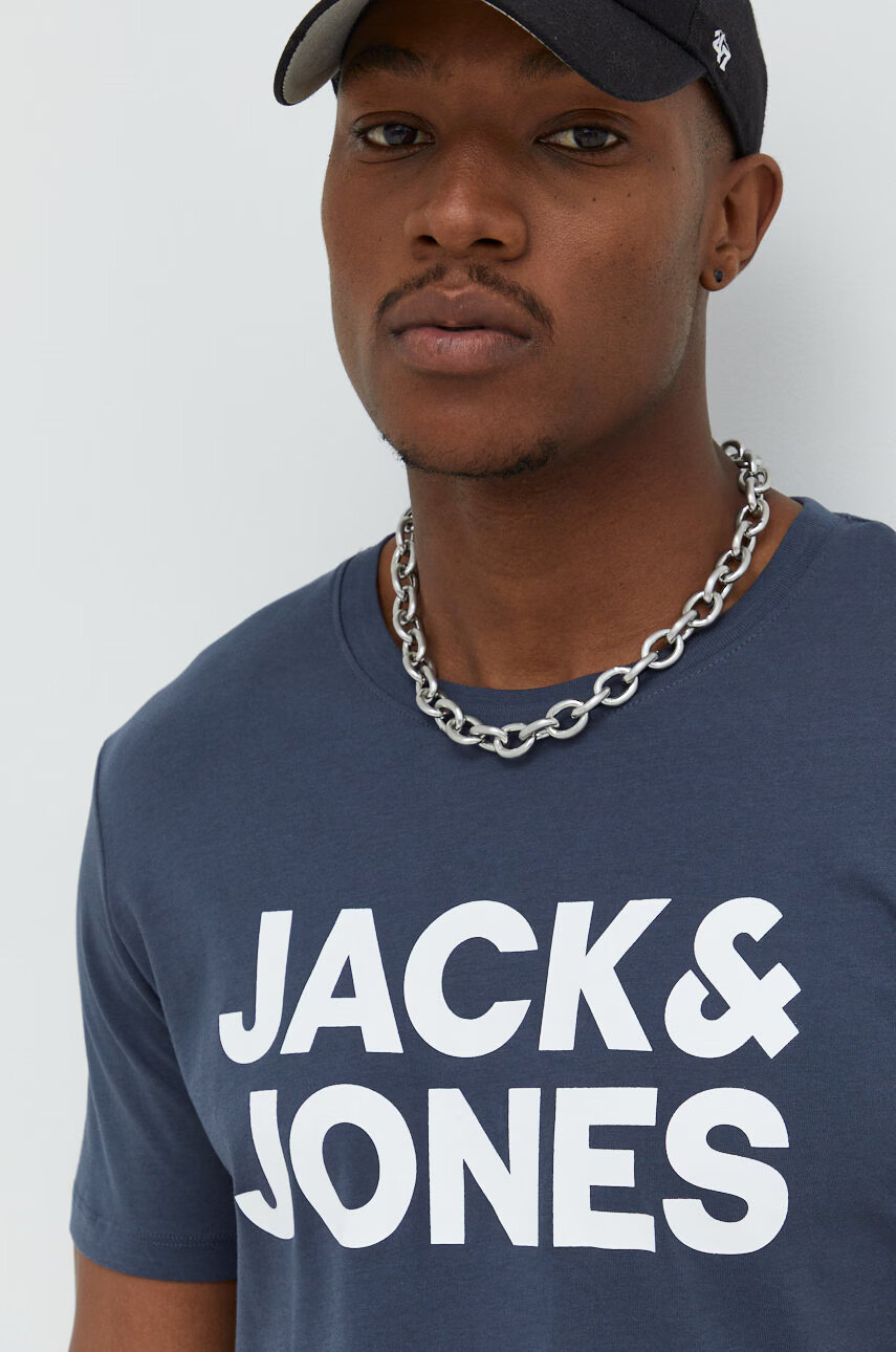 Jack & Jones Памучна тениска - Pepit.bg