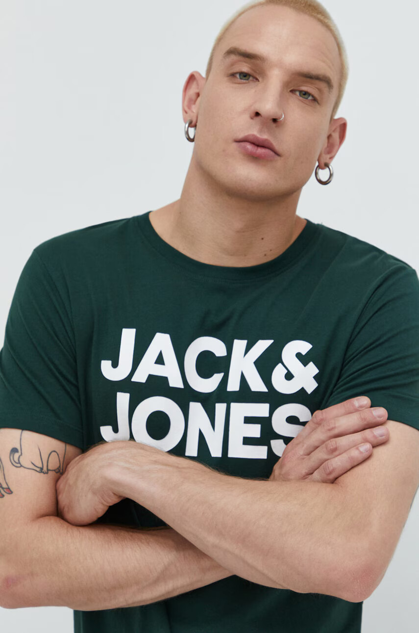 Jack & Jones Памучна тениска - Pepit.bg
