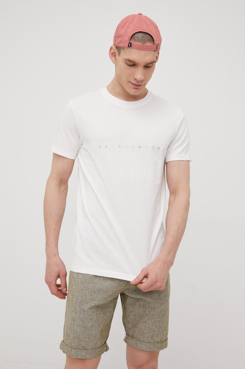 Jack & Jones Памучна тениска - Pepit.bg