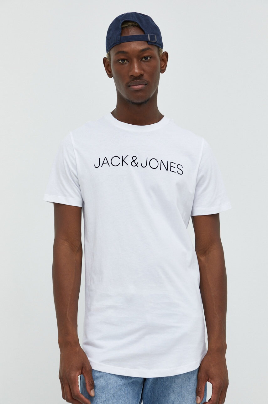Jack & Jones Памучна тениска - Pepit.bg