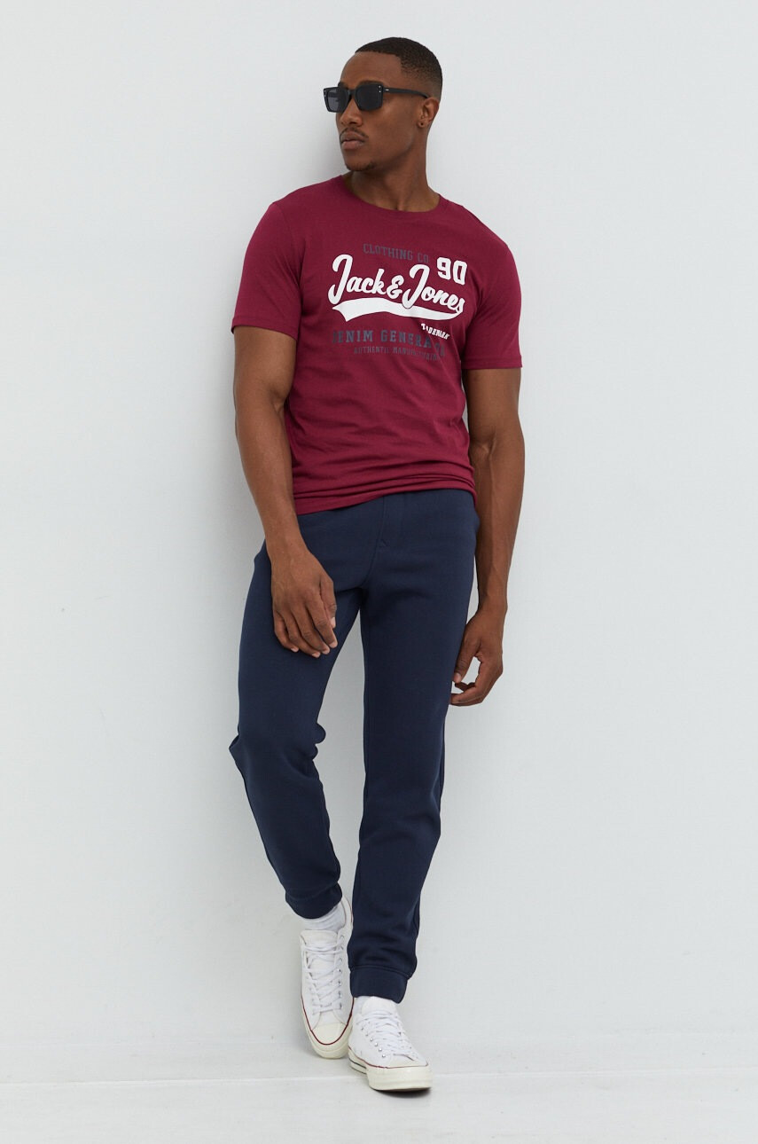 Jack & Jones Памучна тениска - Pepit.bg