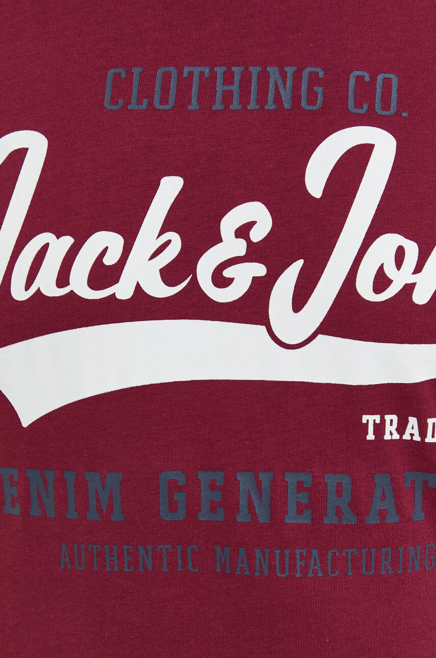 Jack & Jones Памучна тениска - Pepit.bg