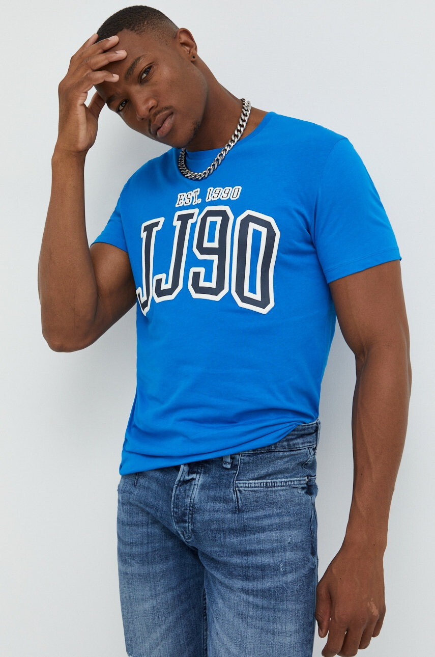 Jack & Jones Памучна тениска - Pepit.bg