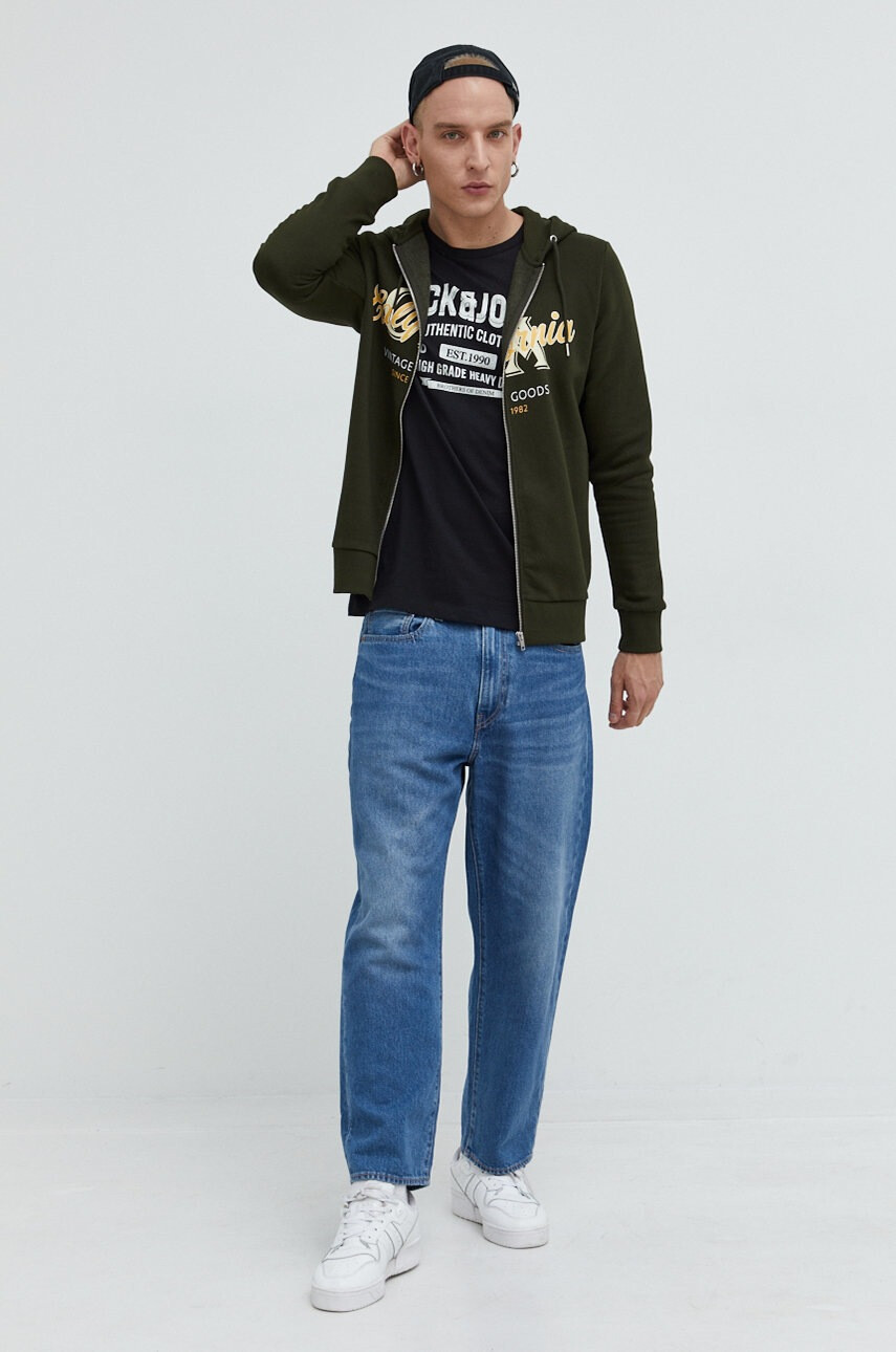 Jack & Jones Памучна тениска - Pepit.bg