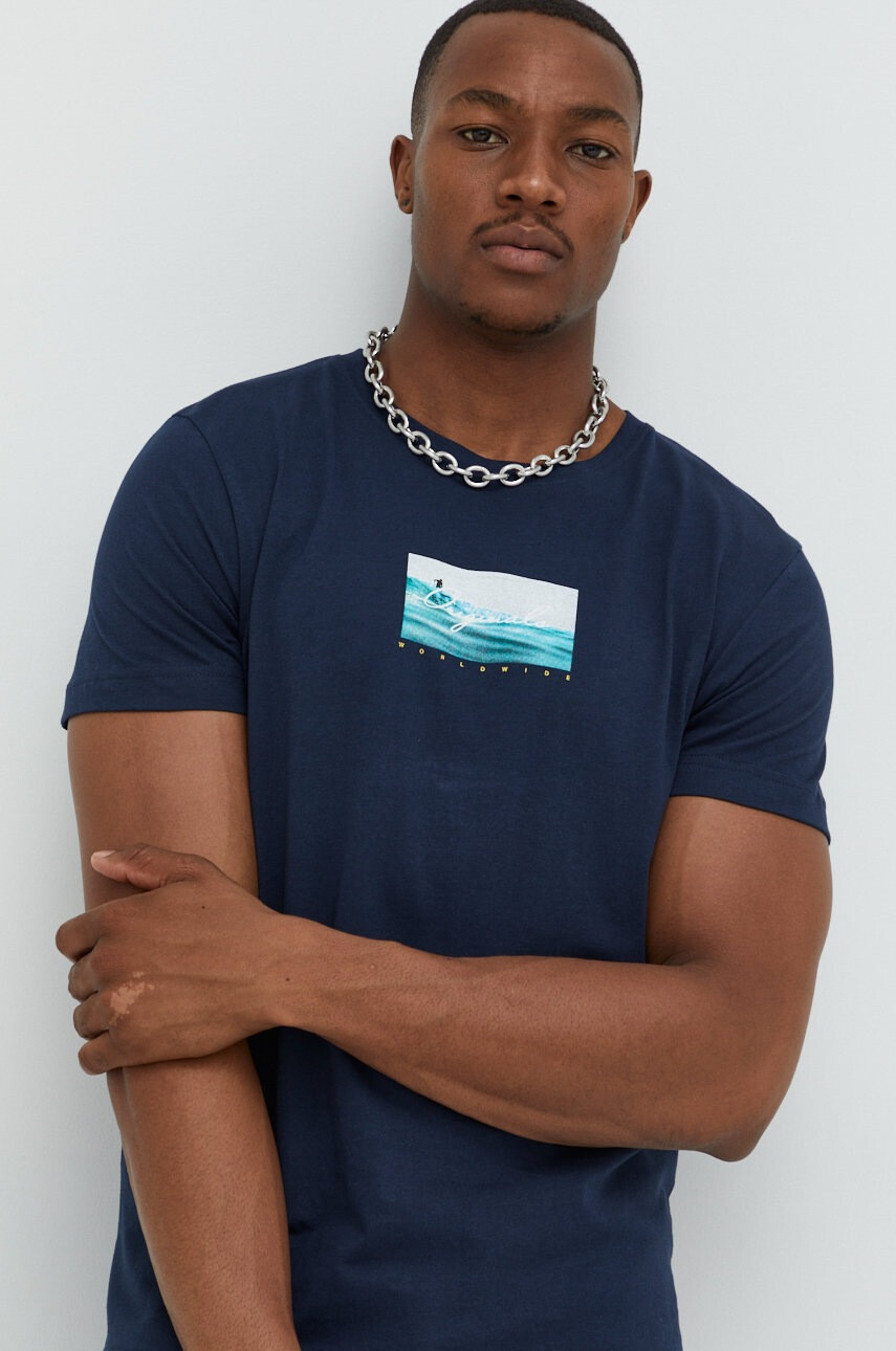Jack & Jones Памучна тениска - Pepit.bg
