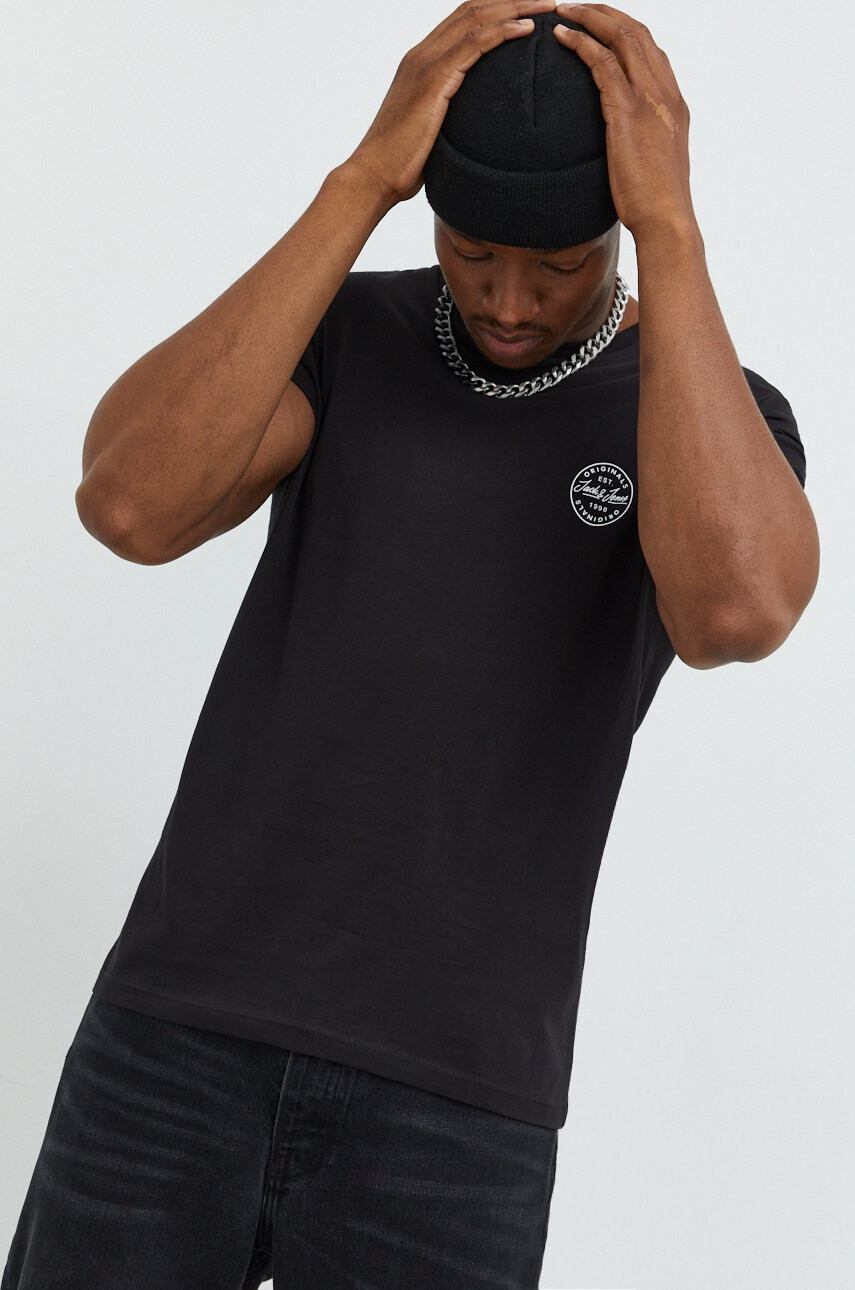 Jack & Jones Памучна тениска - Pepit.bg