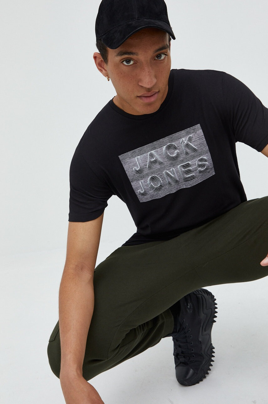 Jack & Jones Памучна тениска - Pepit.bg
