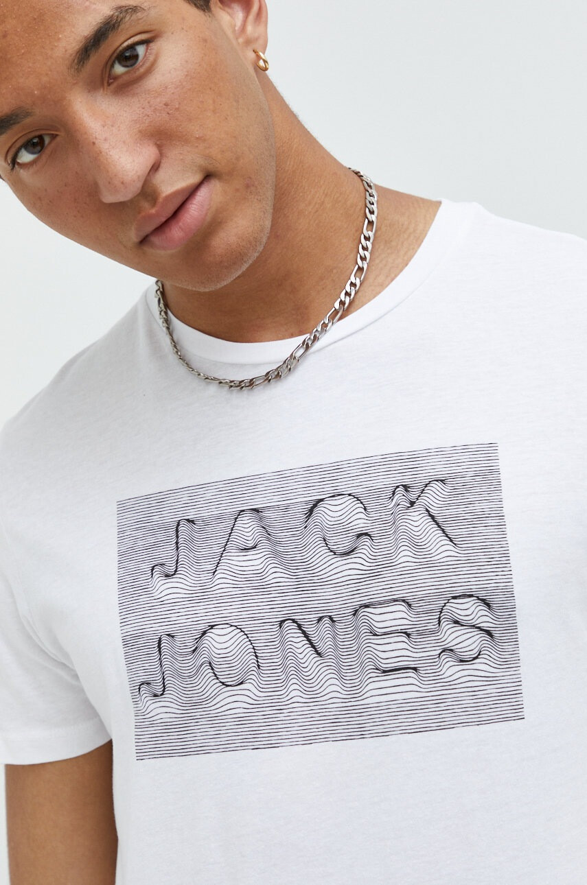 Jack & Jones Памучна тениска - Pepit.bg