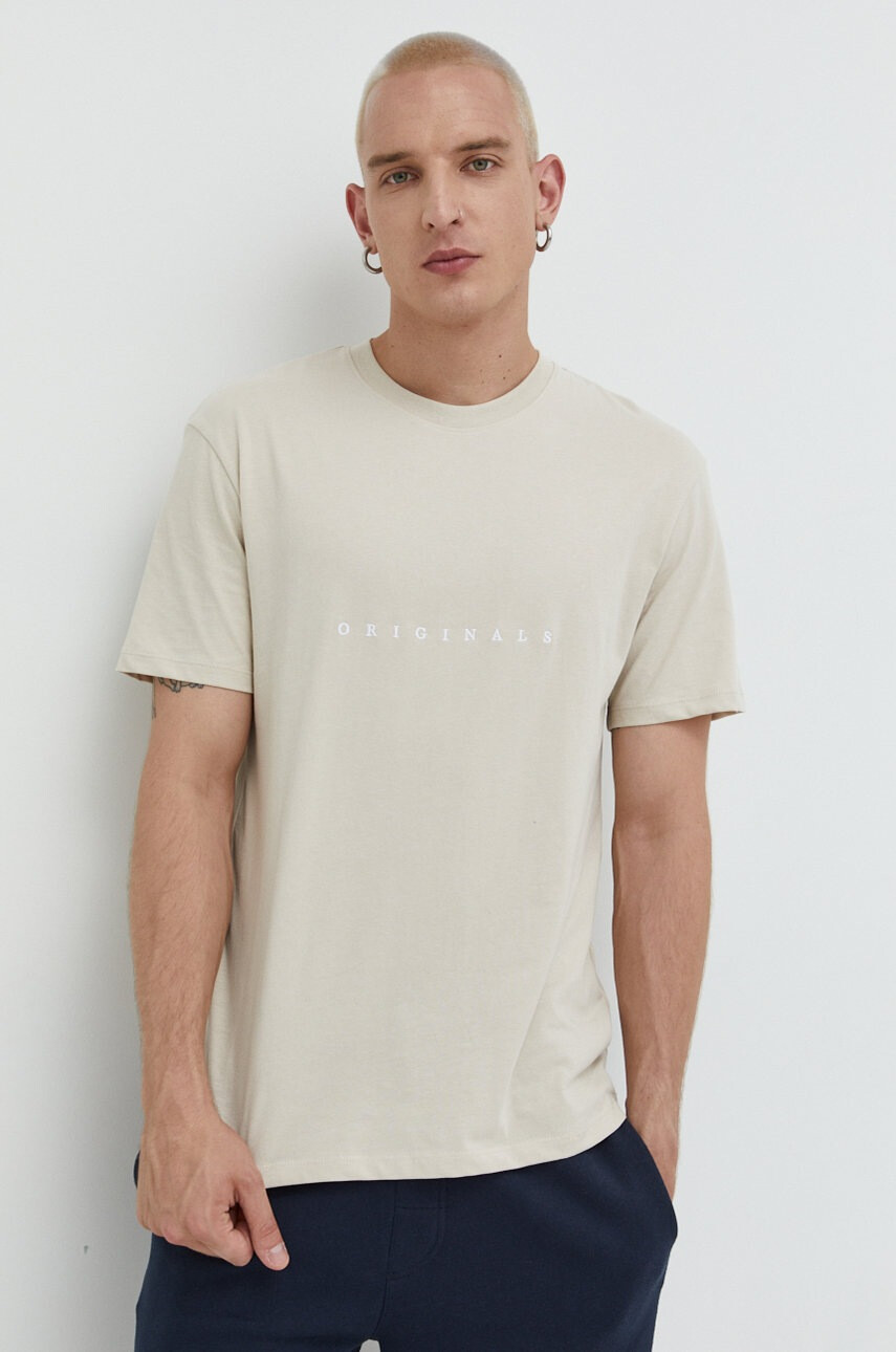 Jack & Jones Памучна тениска - Pepit.bg