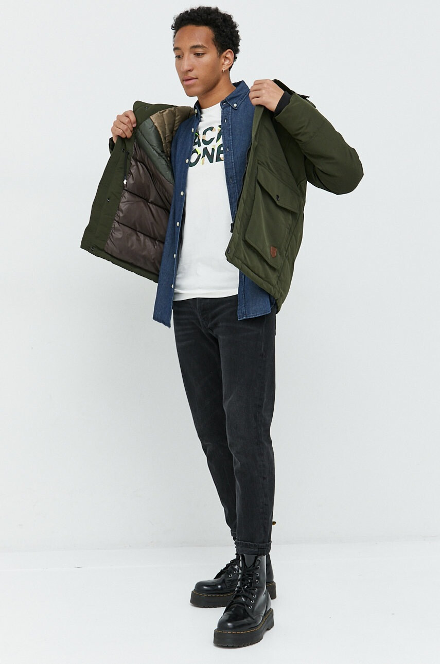 Jack & Jones Памучна тениска - Pepit.bg