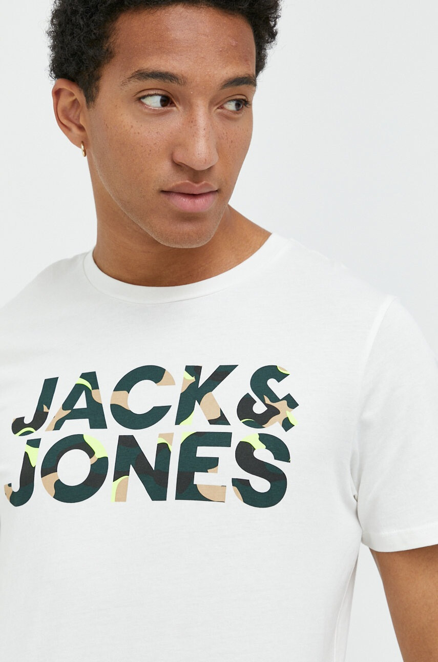 Jack & Jones Памучна тениска - Pepit.bg