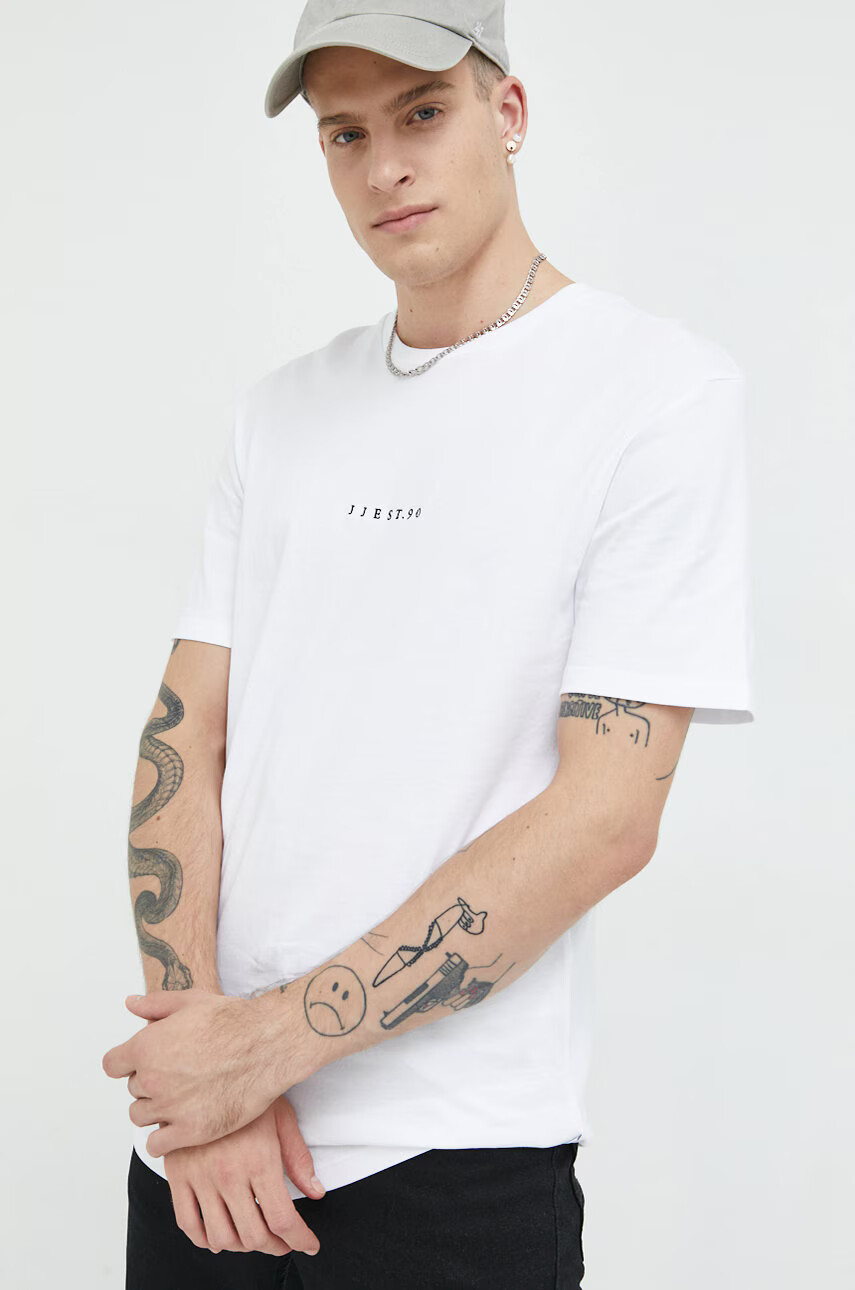 Jack & Jones Памучна тениска - Pepit.bg