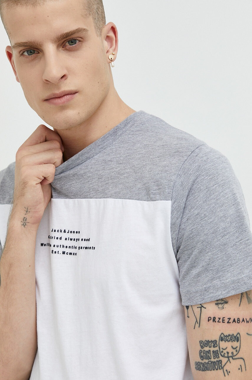 Jack & Jones Памучна тениска - Pepit.bg